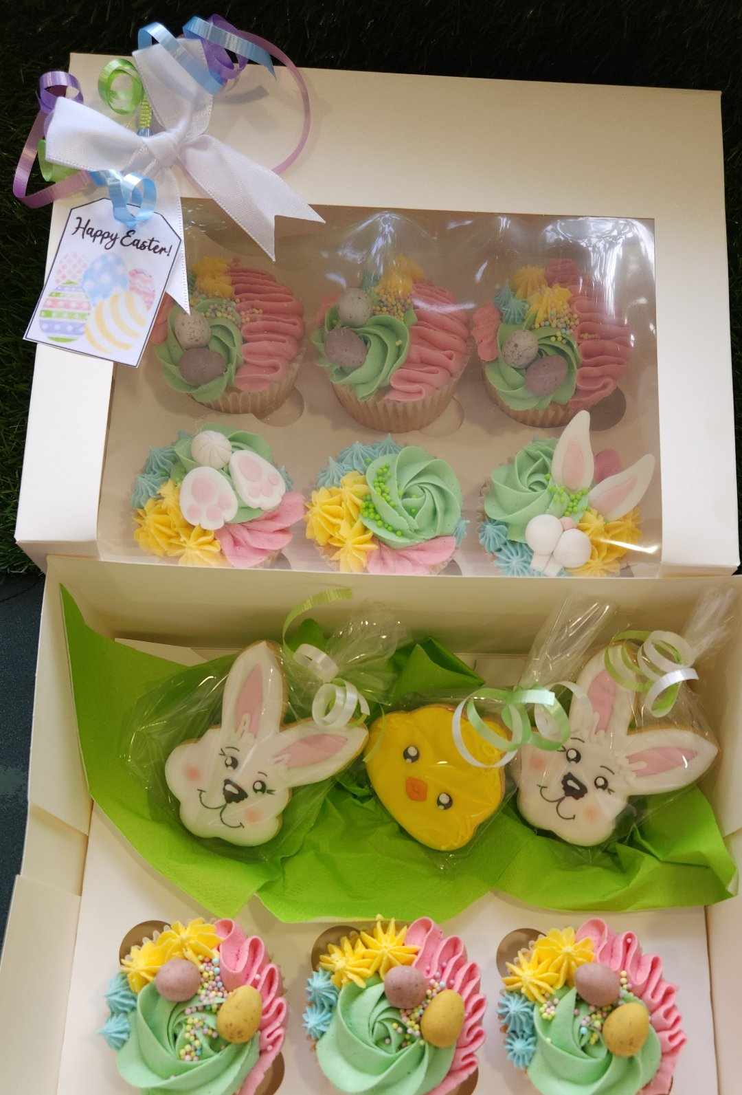 Cupcake Easter Cookie Box