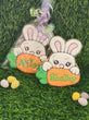 Individually Named Bunny with Carrot Cookie